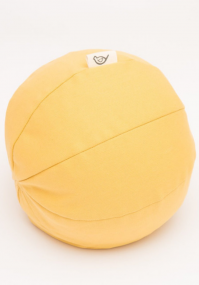 Round yellow nursing pillow Karmiuszka