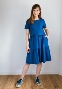 Sukienka 1117403 (niebieska)